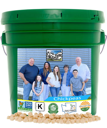 Chickpeas Long Term Storage Bucket