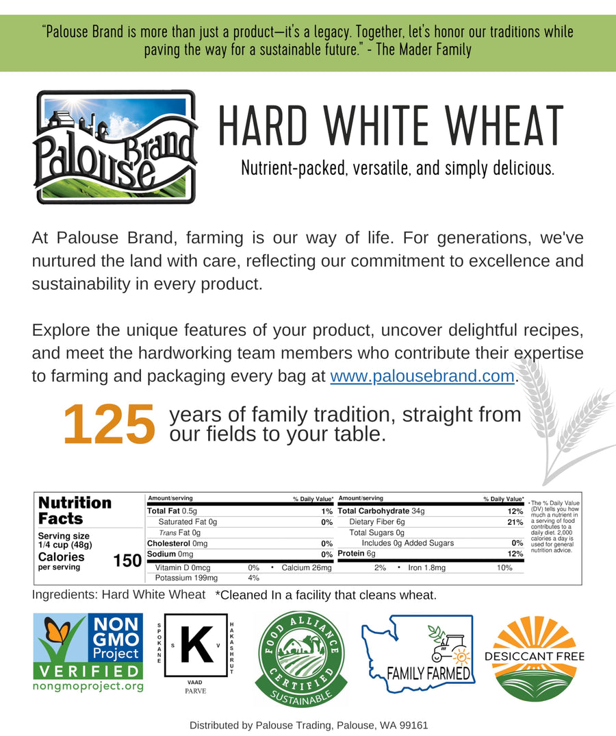 Wheat Berry Nutrition