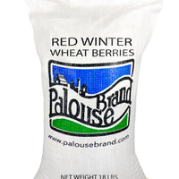 Palouse Brand Bulk Red Winter Wheat Berries, 18 LBS