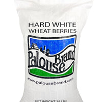 Palouse Brand Bulk Hard White Wheat Berries, 18 LBS