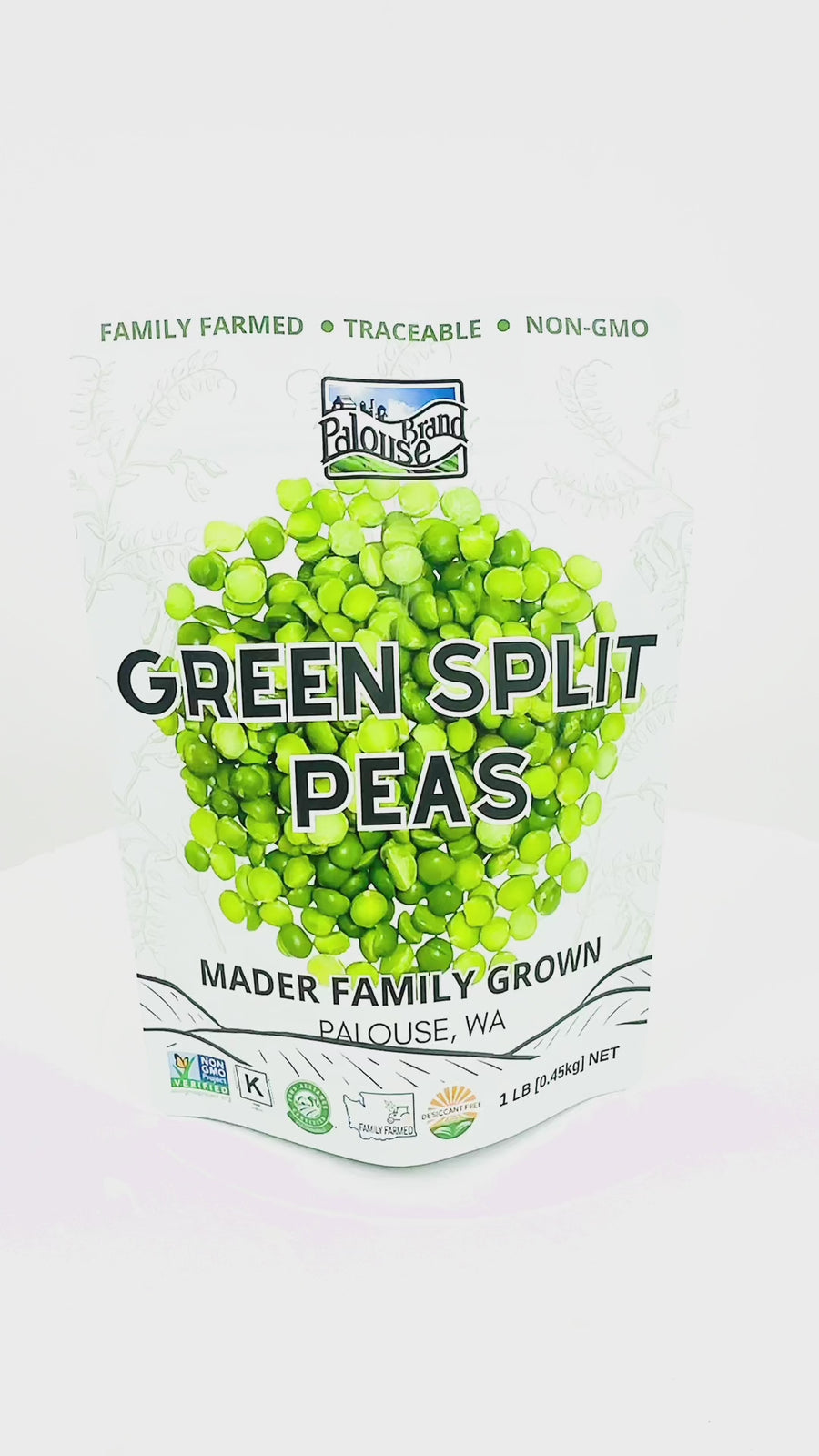 Green Split Peas | 1 LB