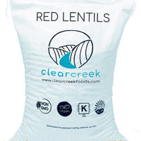 Clear Creek Bulk Red Lentils, 18 LBS